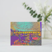 Ponte Vecchio Card Postkarte (Stehend Vorderseite)