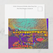Ponte Vecchio Card Postkarte (Vorne/Hinten)