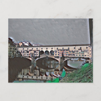 Ponte Vecchio Card Postkarte