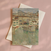 Ponte Vecchio | Childe Hassam Karte