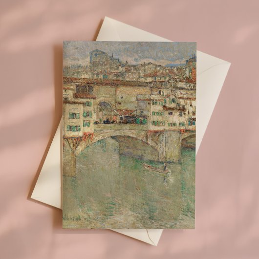 Ponte Vecchio | Childe Hassam Karte