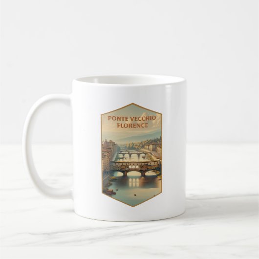 Ponte Vecchio Florence Kaffeetasse (Links)