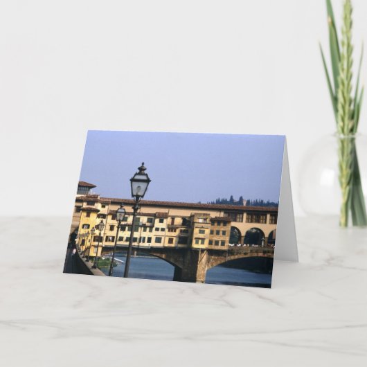 Ponte Vecchio, Florenz | Grußkarten Karte (Vorderseite)