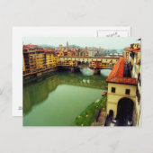 Ponte Vecchio - Florenz Postkarte (Vorne/Hinten)