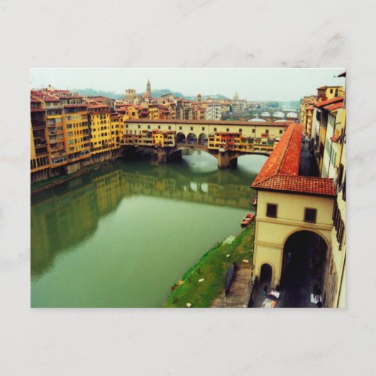 Ponte Vecchio - Florenz Postkarte (Vorderseite)
