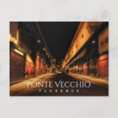 Ponte Vecchio, Florenz Postkarte (Vorderseite)