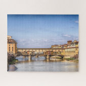 Ponte Vecchio in Florenz Italien Puzzle (Horizontal)