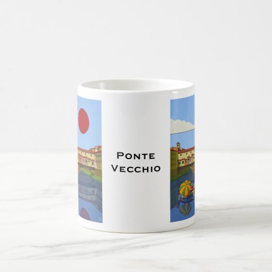 Ponte Vecchio Kaffeetasse (Mittel)