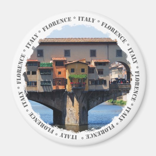 Ponte Vecchio Magnet (Vorne)