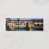 Ponte Vecchio | Mini Visitenkarte (Rückseite)