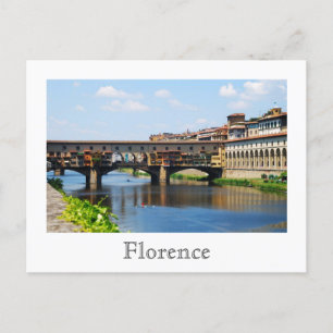Ponte Vecchio Postcard Postkarte
