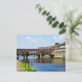 Ponte Vecchio Postcard Postkarte (Stehend Vorderseite)