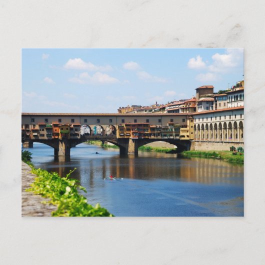 Ponte Vecchio Postcard Postkarte (Vorderseite)