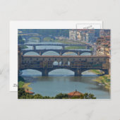 Ponte Vecchio Postkarte (Vorne/Hinten)