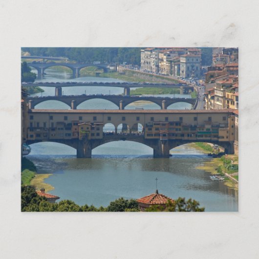 Ponte Vecchio Postkarte (Vorderseite)