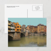Ponte Vecchio Postkarte (Vorne/Hinten)
