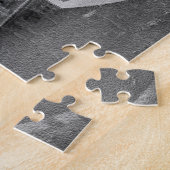 Ponte Vecchio Schwarzweiss-Skizze Puzzle (Seite)