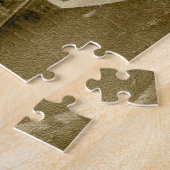 Ponte Vecchio Sepia-Skizze Puzzle (Seite)