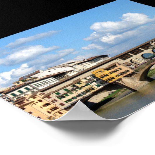 Ponte Vechio Poster (Ecke)