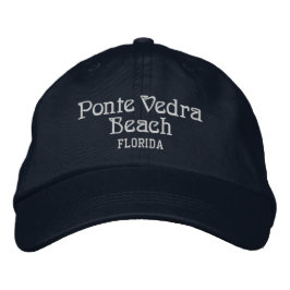Ponte Vedra Beach Florida bestickt Baseballhut Bestickte Baseballkappe