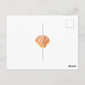 Ponte Vedra Beach Florida Palm Tree Postkarte (Rückseite)