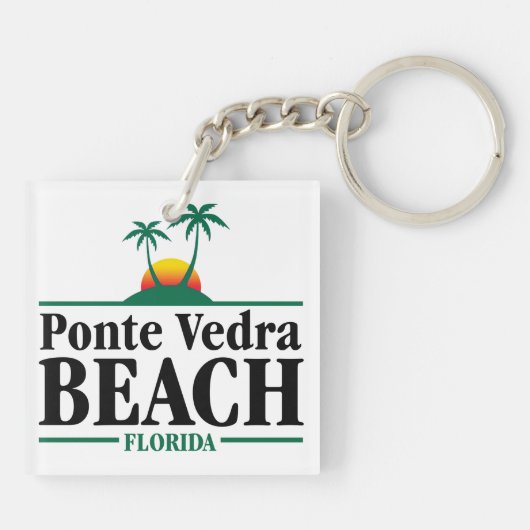 Ponte Vedra Beach Schlüsselanhänger (Rückseite)
