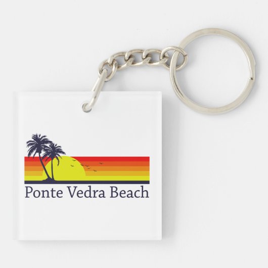 Ponte Vedra Beach Schlüsselanhänger (Rückseite)