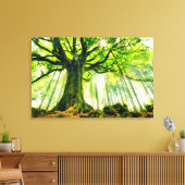 Ponthus' Beech Leinwanddruck (Insitu (Wohnzimmer))