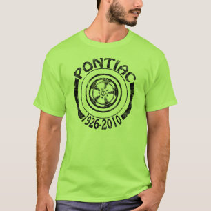 Pontiac 1926 - Logo-Dunkelheit 2010 der T-Shirt