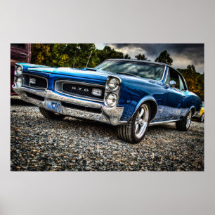 Pontiac 1966 GTO Poster
