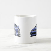 Pontiac 2004-06 GTO blaues/graues Auto Kaffeetasse (Mittel)