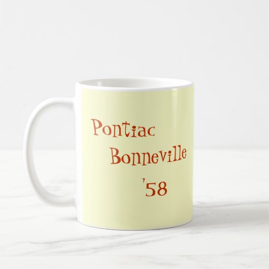 Pontiac Bonneville '58 Kaffeetasse (Links)