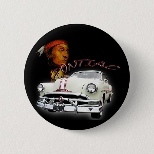 Pontiac Chieftain 1953 Button (Vorderseite)