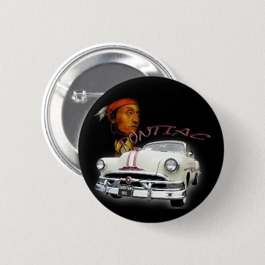 Pontiac Chieftain 1953 Button (Vorne & Hinten)