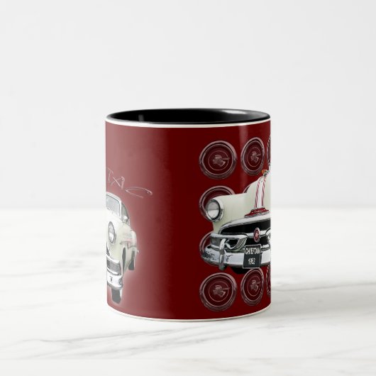 Pontiac Chieftain 53 Zweifarbige Tasse (Mittel)