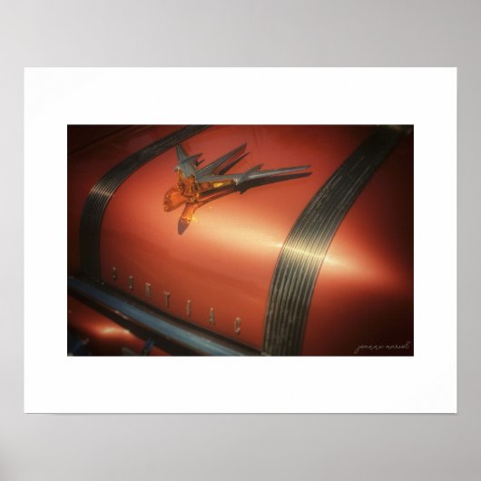 Pontiac Chieftain Kuhlerfigur Poster Druck (Vorne)