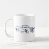 Pontiac Firebird 1968 konvertierbar Kaffeetasse (Links)