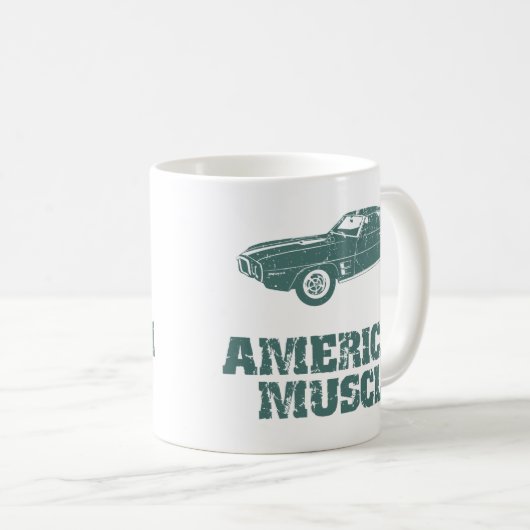 Pontiac Firebird 1969 Kaffeetasse (VorderseiteRechts)