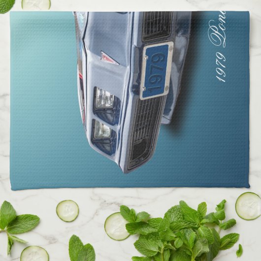 PONTIAC FIREBIRD 1979 GESCHIRRTUCH (Gefaltet)