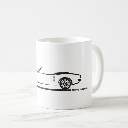 Pontiac Firebird-Cabrio 1968 Kaffeetasse (VorderseiteRechts)