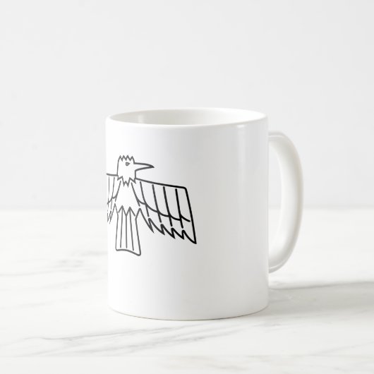 PONTIAC FIREBIRD EMBLEM KAFFEETASSE (VorderseiteRechts)