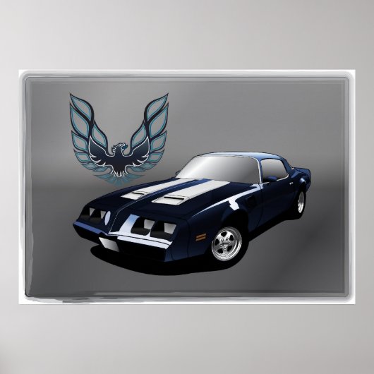 Pontiac Firebird Formel Poster (Vorne)