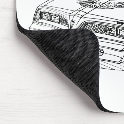 Pontiac Firebird Trans 1977 Mousepad (Ecke)