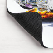 Pontiac- Firebirdtransport 1969 morgens Mousepad (Ecke)