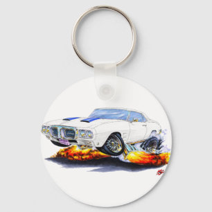 Pontiac- Firebirdtransport 1969 morgens Schlüsselanhänger