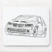 Pontiac G8 GT 2008 Mousepad (Vorne)