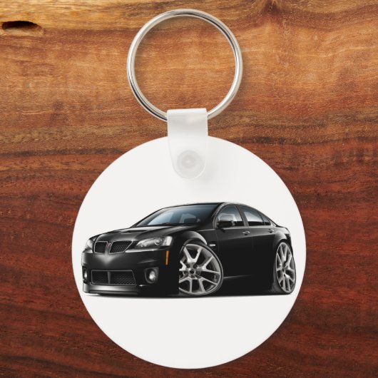 Pontiac G8 GXP Black Car Schlüsselanhänger (Vorderseite)