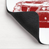 Pontiac G8 GXP gestreift Mousepad (Ecke)