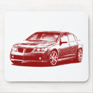 Pontiac G8 GXP gestreift Mousepad