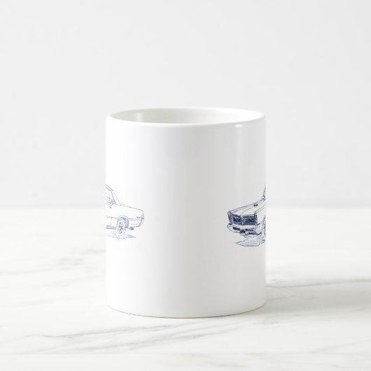 Pontiac GTO 1965 Kaffeetasse (Mittel)